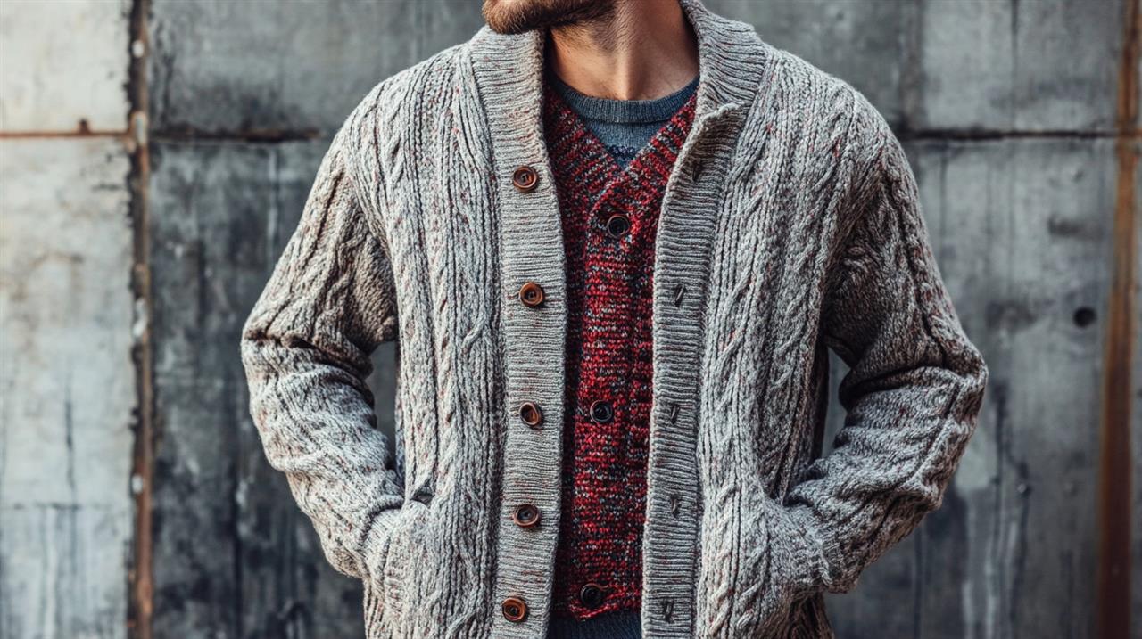 Cardigan herre - den perfekte tilføjelse til din garderobe