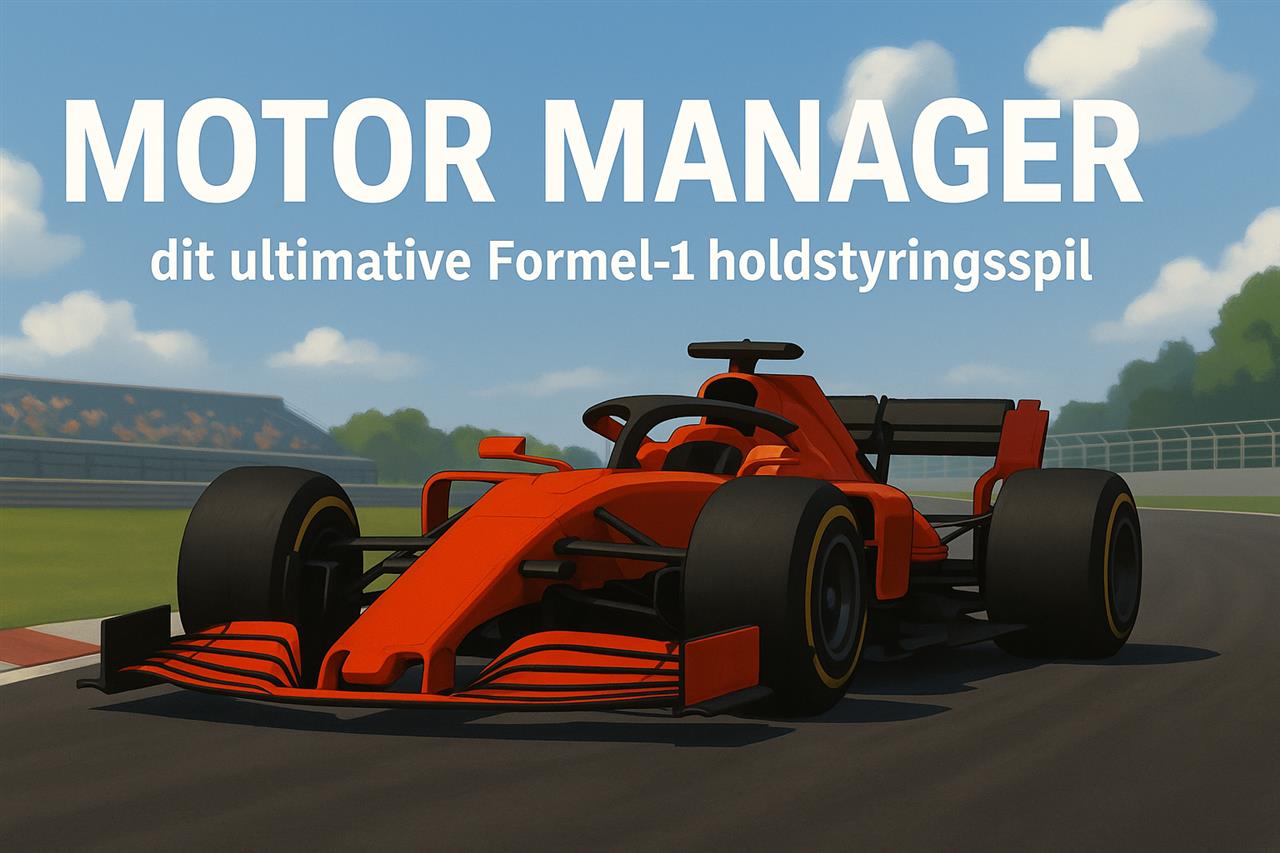 Motor manager - dit ultimative formel-1 holdstyringsspil